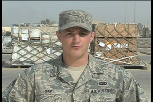 Senior Airman Lewis Hess