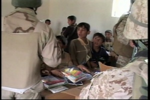 4th CAG Delivers School Supplies - Package