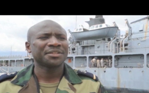 Lt. J.g. Raphael Toudji