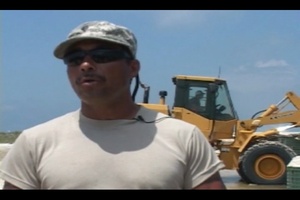 Soldiers Build Blockade Against Oil Spill, Part 2