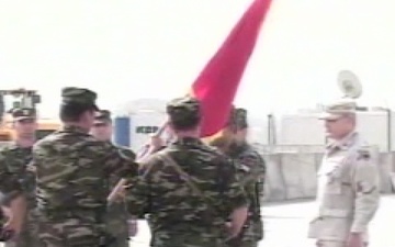 Albanian Army Transfer of Authority