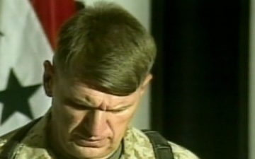 Fallujah Press Conference, Maj. Gen. Richard Natonski, Part 1