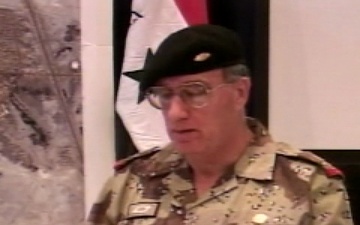 Brig.Gen. Jassim Press Briefing, Part 1