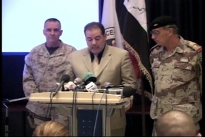 Fallujah Press Conference, Part 1