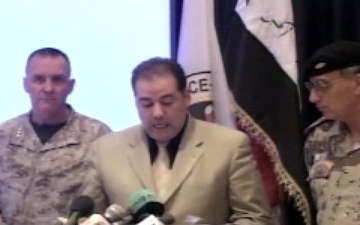 Fallujah Press Conference, Part 1