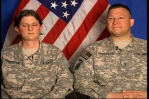 Maj. Jennifer and Chief Warrant Officer Dennis Roberson, Part 2