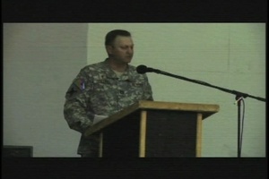 Maj. Ronald Culver Memorial Service, Part 1