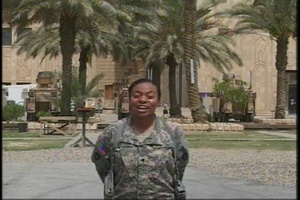 Spc. Jennifer Taylor