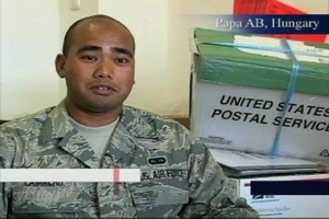 Air Force Report: First Postal Clerk