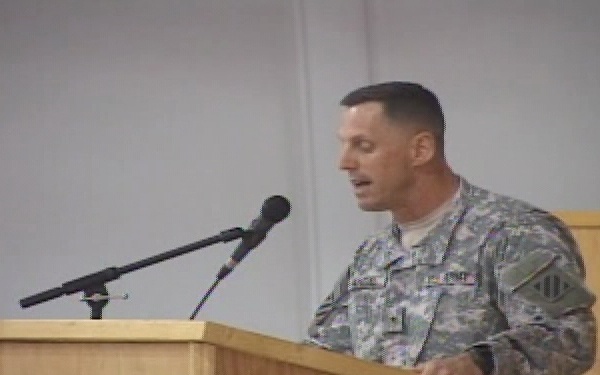 Memorial Day Ceremony on COS Marez