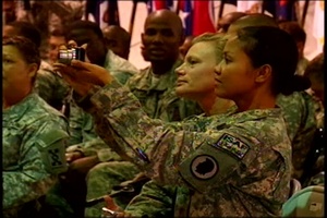Naturalization Ceremony On Bagram Airfield