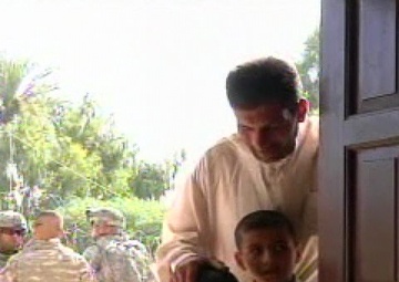 Iraqi and U.S. Forces Conduct a Combined Medical Engagement