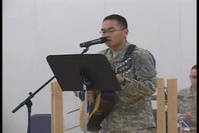 Soldiers Raise Voices and Spirits - With Graphics