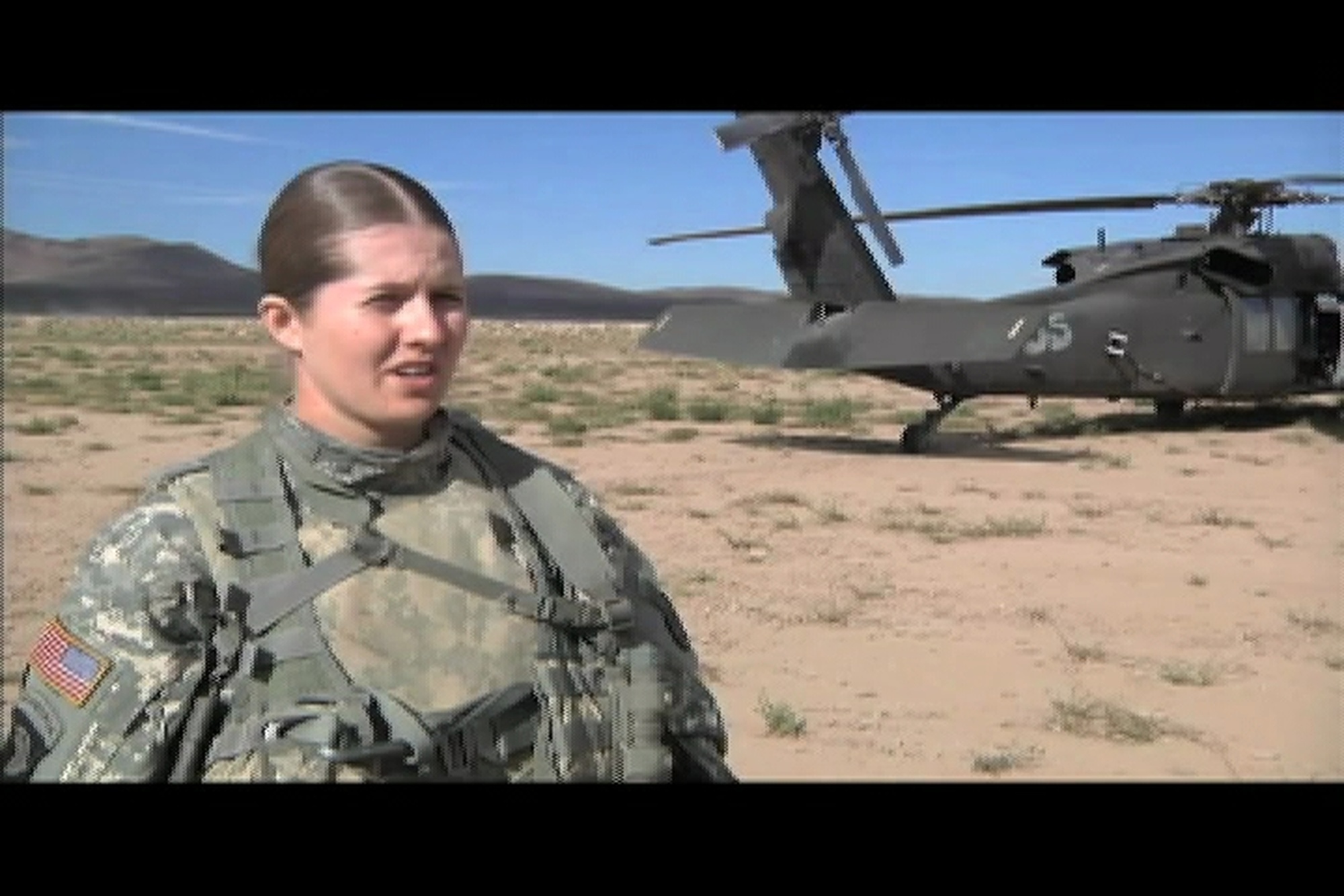 Package of a free fire training at Fort Irwin, Calif., where they familiarize themselves with the door mounted M-240H machine gun while flying a UH-60 helicopter. Produced by Staff Sgt. Bernardo Fuller. Also available in high definition.