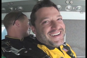 Tony Stewart Tandem Jump with Golden Knights