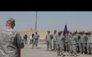 A 1-30 Infantry Company Change of Command
