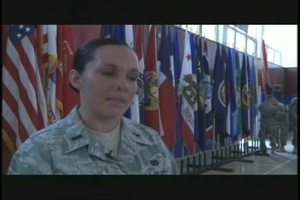 Service Members Honor the Fallen