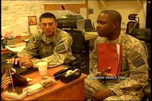 Freedom Watch Diary - Lt. j. g. Anthony Delgadillo