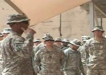 Combat Badge Award Ceremony, Part 1