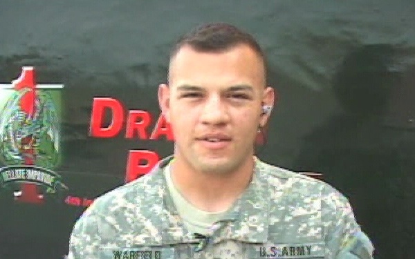 Spc. Carlos Warfield