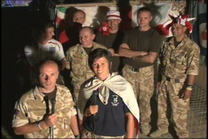 British Cpl. Natalie Williams, British Sgt. Andy Hess