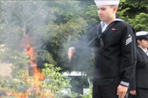Daily News Update: National Ensigns Retired at Kitsap-Bangor