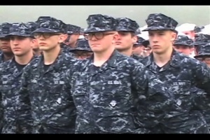 Daily News Update: Naval Station Great Lakes 1917 Living Flag Re-Creation