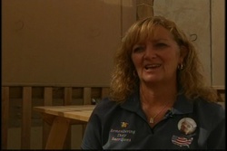 Gold Star Mom Visits Troops