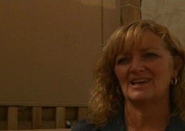 Gold Star Mom Visits Troops