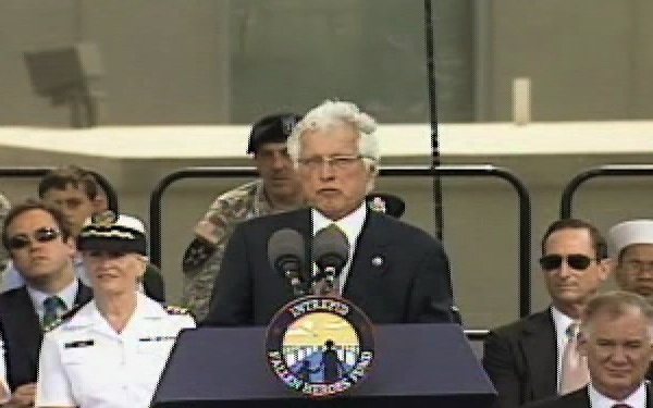 Dedication of the National Intrepid Center of Excellence at Bethesda Naval