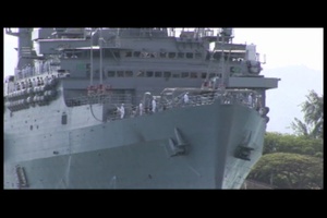 USS Comstock (LSD 45)  Arrives