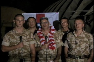 Pvt. Joe Mann and Cpl. Kirk DeLainey