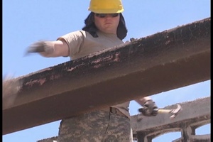 New Horizons-Haiti 2010: LAANG 1020th Begins Construction on School