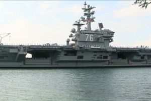 USS Reagan Arrives at RIMPAC