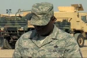 732nd Expeditionary Support Squadron Jet Airmen Relocate Equipment