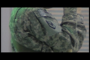 1st Sustainment Brigade Combat Patch Ceremony