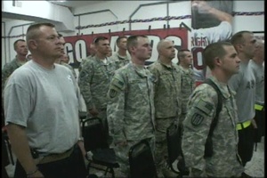 Missouri Guard Soldiers Watch MLB Game During Live Telecast, Part 1