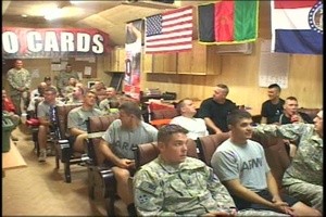 Missouri Guard Soldiers Watch MLB Game During Live Telecast, Part 2