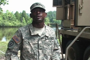 Sgt. Ron Edison Water Treatment Specialist