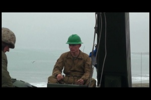 Marines Replace a Transmission on an Amphibious Assault Vehicle