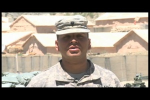 Freedom Watch Diary - Spc. Isaia Serna