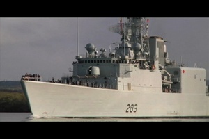 Canadian Navy Iroquois DDG 283 Departs Joint Base Pearl Harbor Hickam