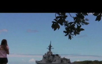 Japan Atago JS Atago DDG 177 Departs JB Pearl Harbor Hickam