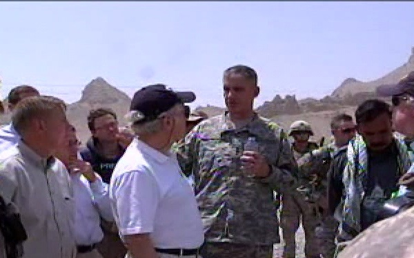 Top Officials Visit New Check Point in Kandahar (Short Story)