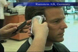 Air Force Report: AAFES Barber Retires