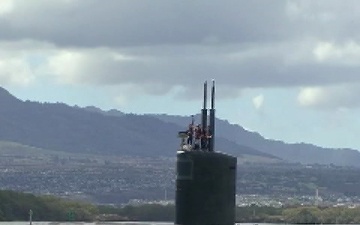 USS Pasadena Leaves Pearl Harbor to Participate in RIMPAC 2010