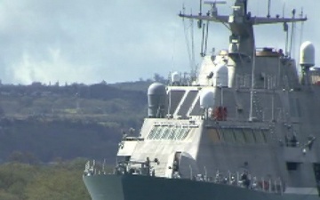 USS Freedom Leaves Pearl Harbor for RIMPAC 2010