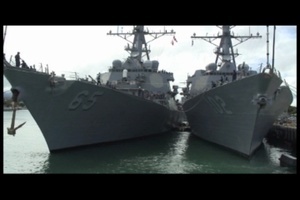 RIMPAC Ships Departing
