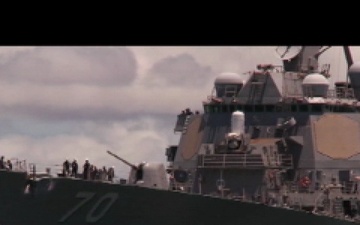 USS Hopper Leaves Pearl Harbor for RIMPAC 2010