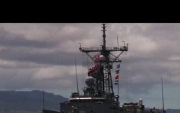 USS Reuben James Leaves Pearl Harbor for RIMPAC 2010